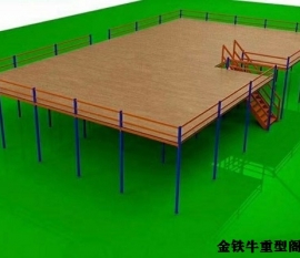 江蘇無(wú)錫重型閣樓平臺(tái)定制搭建案例