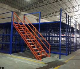 廣州天河直播電商貨架閣樓平臺(tái)搭建案例